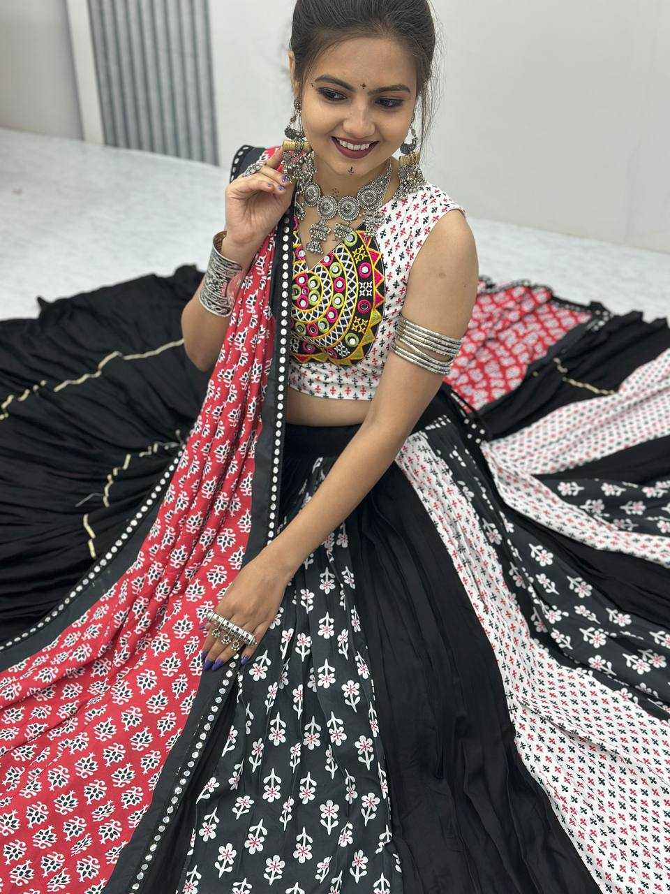 Ynf Pure Cotton KESH496 -N36 Lehengas Festive Collections Wholesale Fancy Lehenga Chaniya Choli Ram Navami Collections Manufacturer- Kapda Export