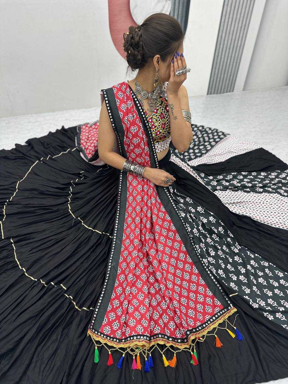 Ynf Pure Cotton KESH496 -N36 Lehengas Festive Collections Wholesale Fancy Lehenga Chaniya Choli Ram Navami Collections Manufacturer- Kapda Export
