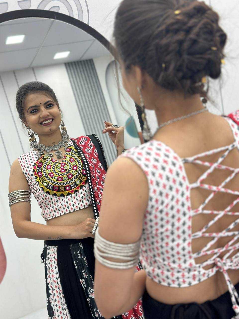 Ynf Pure Cotton KESH496 -N36 Lehengas Festive Collections Wholesale Fancy Lehenga Chaniya Choli Ram Navami Collections Manufacturer- Kapda Export