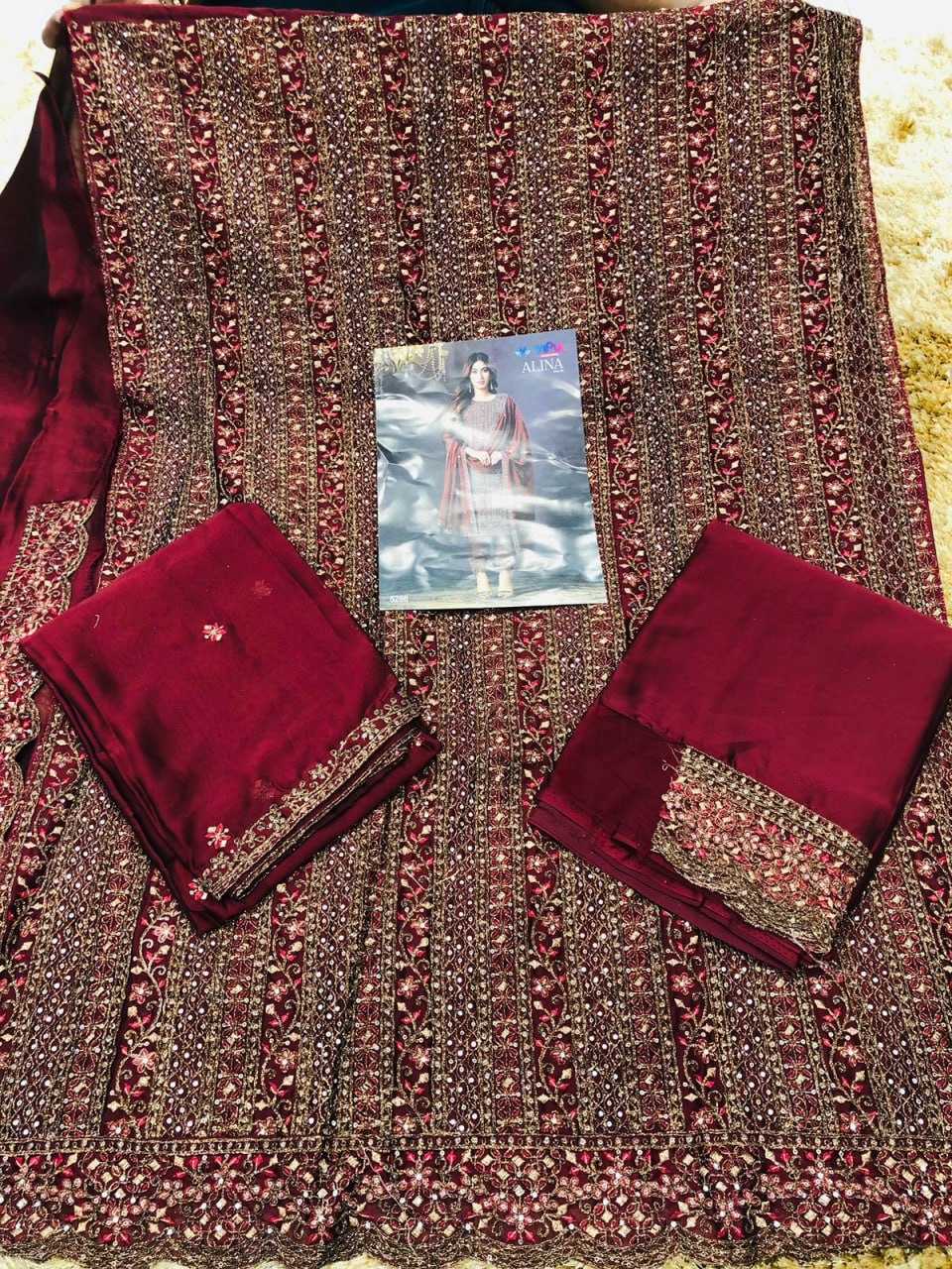 Ynf Rangoli Silk KESH504 5281 Suits & Dresses Wholesale Semi-Stitched Suits A-Line Suits Casual Dresses Manufacturer- Kapda Export