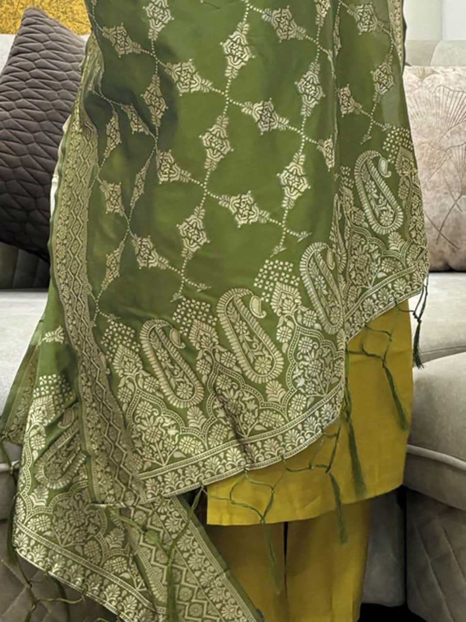 Ynf Silk KESH334 PATOLA Suits & Dresses Wholesale Party wear suits Wedding guest dresses Yellow Salwar Suit Manufacturer- Kapda Export