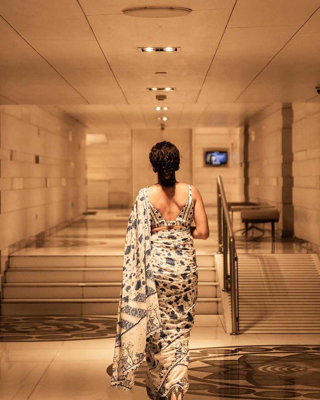 Ynf Soft Cotton RIN229 105 Sarees Bollywood Collections Wholesale Printed Sarees Cotton Linen Sarees Ikkat Saree Taapsee Pannu Manufacturer- Kapda Export