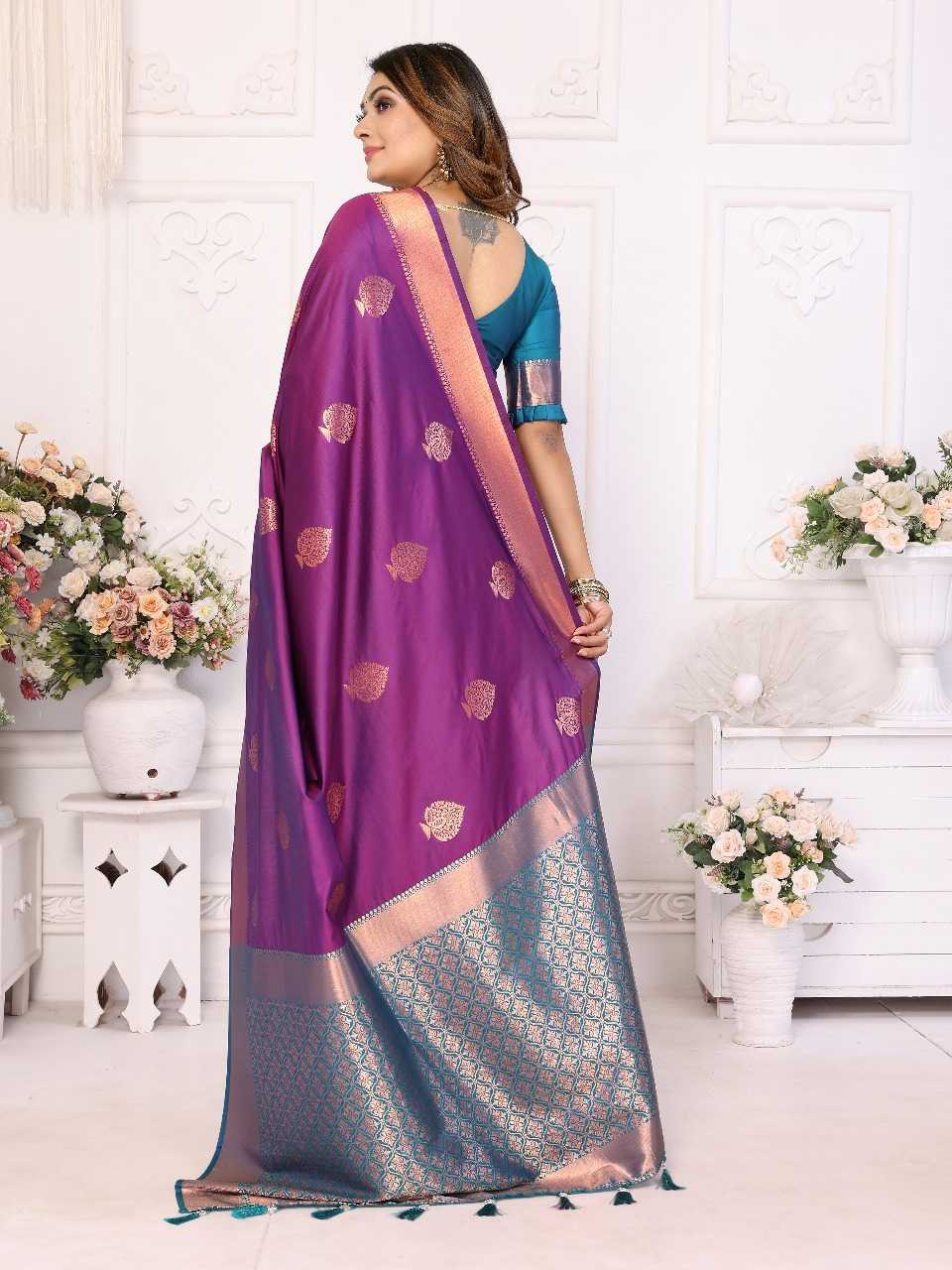 Ynf Soft Silk RIN144 vardhman Silk Sarees Wedding Collections Festive Collections Wholesale Soft Silk Sarees Banarasi Silk Sarees With Zari Work Bridesmaid Outfits Manufacturer- Kapda Export