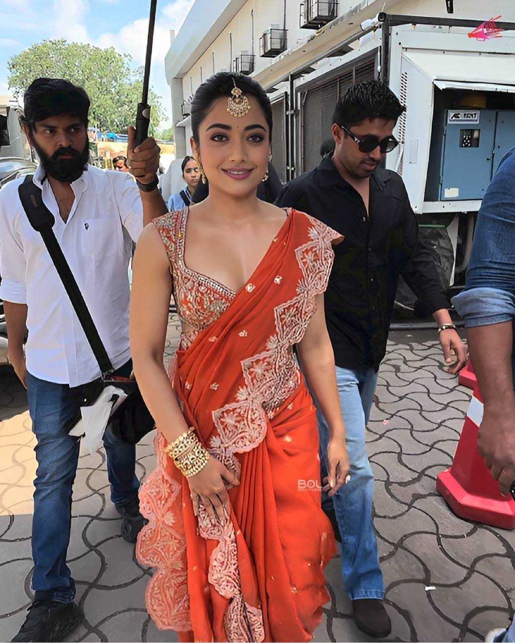 Ynf Vichitra Silk RIN151 5455 Bollywood Collections Wholesale Rashmika Mandanna Sarees Manufacturer- Kapda Export