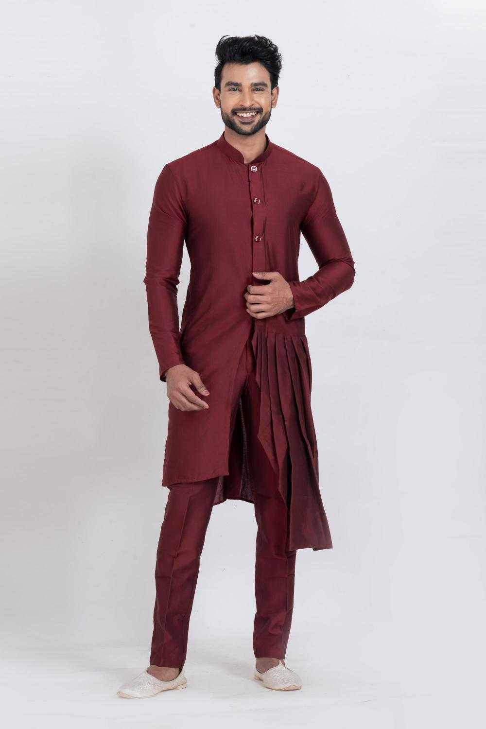 Ynf Viscose RIN223 3538A Mens Wear Wholesale Mens Kurtas Men Wedding kurta Men Designer Shirt Manufacturer- Kapda Export