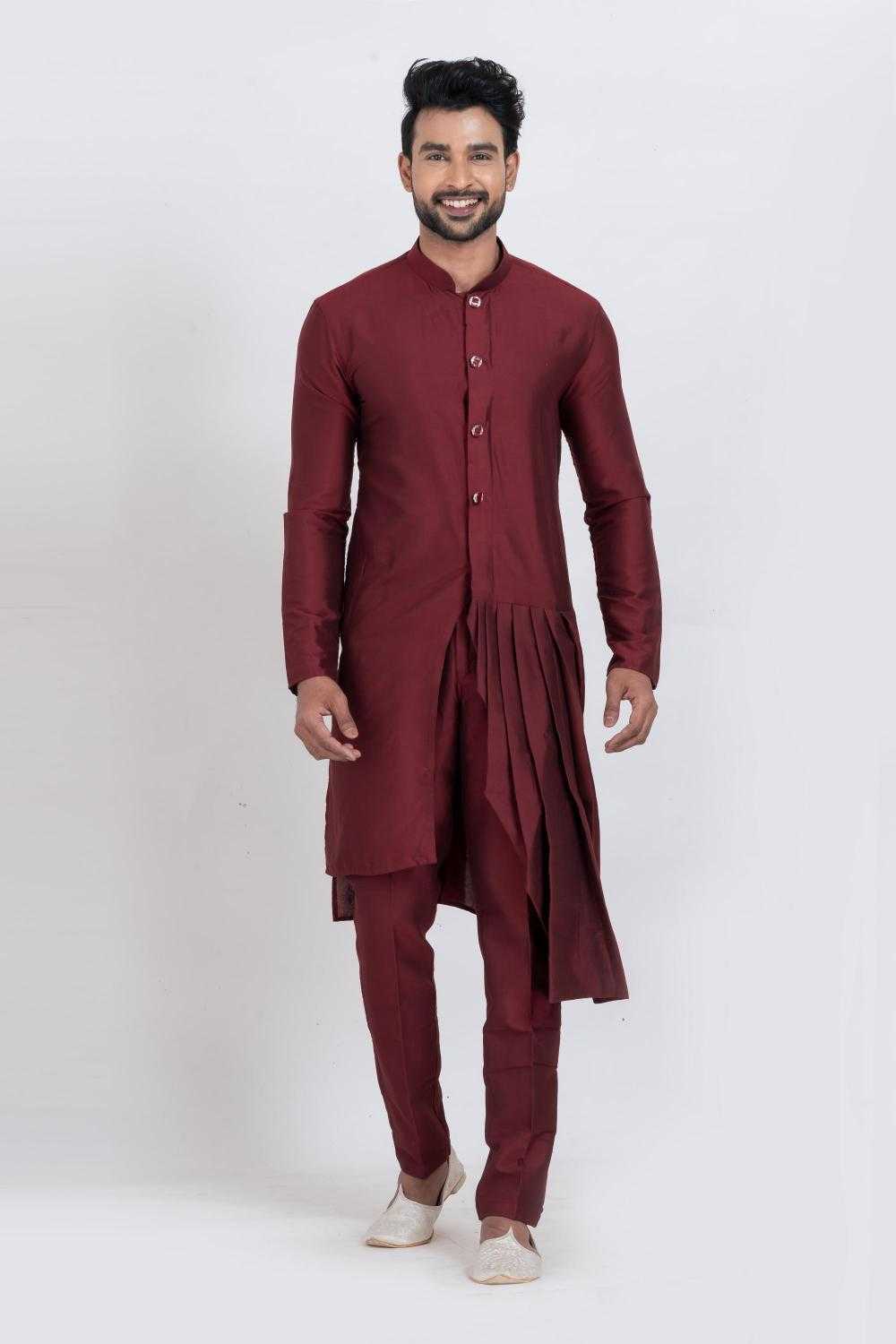 Ynf Viscose RIN223 3538B Mens Wear Wholesale Men Kurta Pajama Men Wedding kurta Men Designer Shirt Manufacturer- Kapda Export