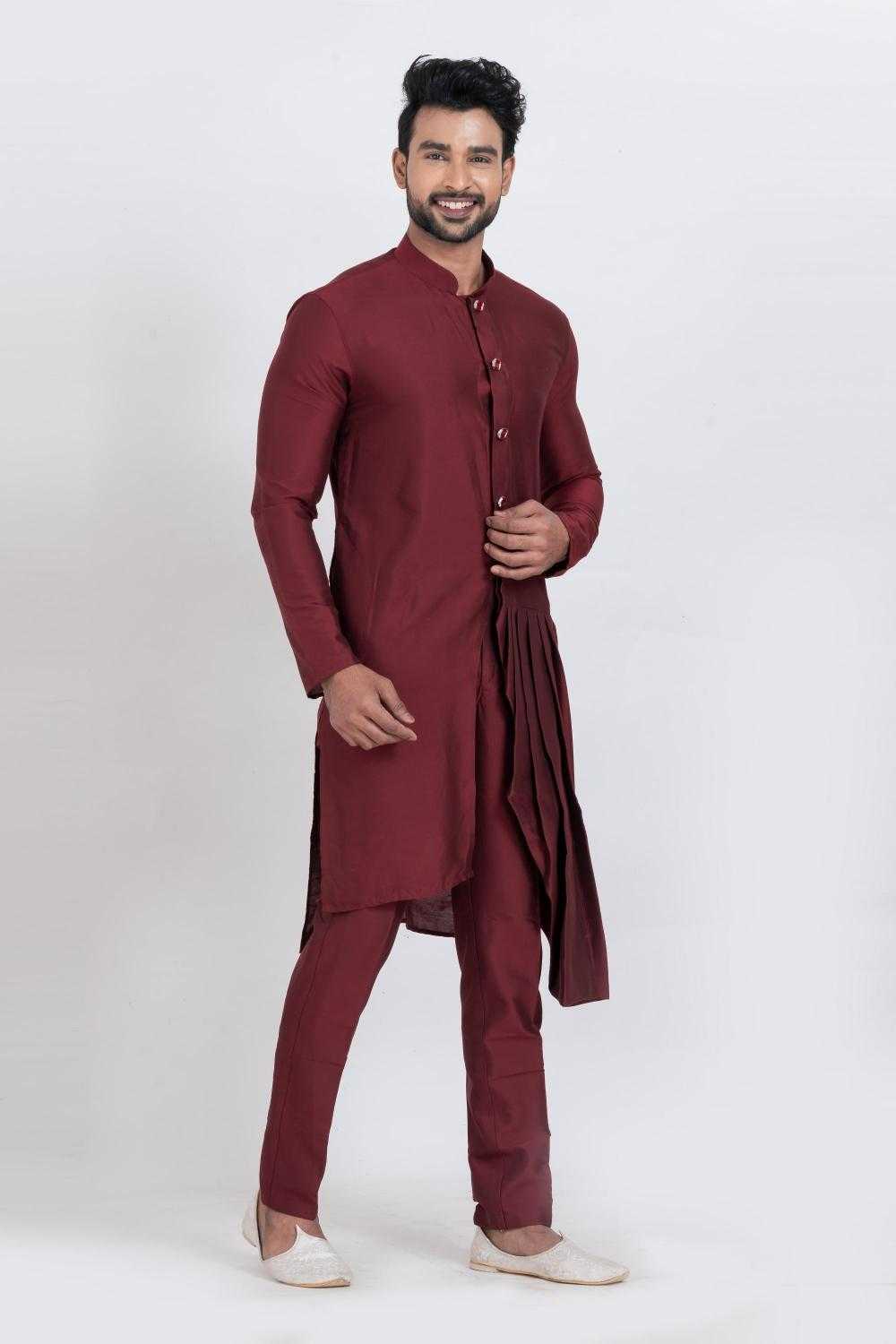 Ynf Viscose RIN223 3538B Mens Wear Wholesale Men Kurta Pajama Men Wedding kurta Men Designer Shirt Manufacturer- Kapda Export