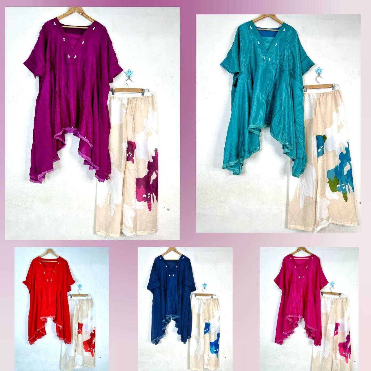 Ynf Chinon KESH531 1036 Kurti Wholesale Party Wear Kurtis Kaftan Kurtis Kurti With Palazzo Manufacturer- Kapda Export