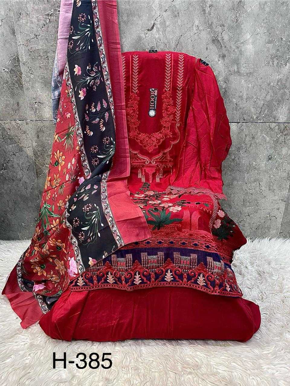 Ynf Cotton KESH450 H-385 Suits & Dresses Wholesale Cotton Suits Designer Suits Red Salwar Suit Manufacturer- Kapda Export