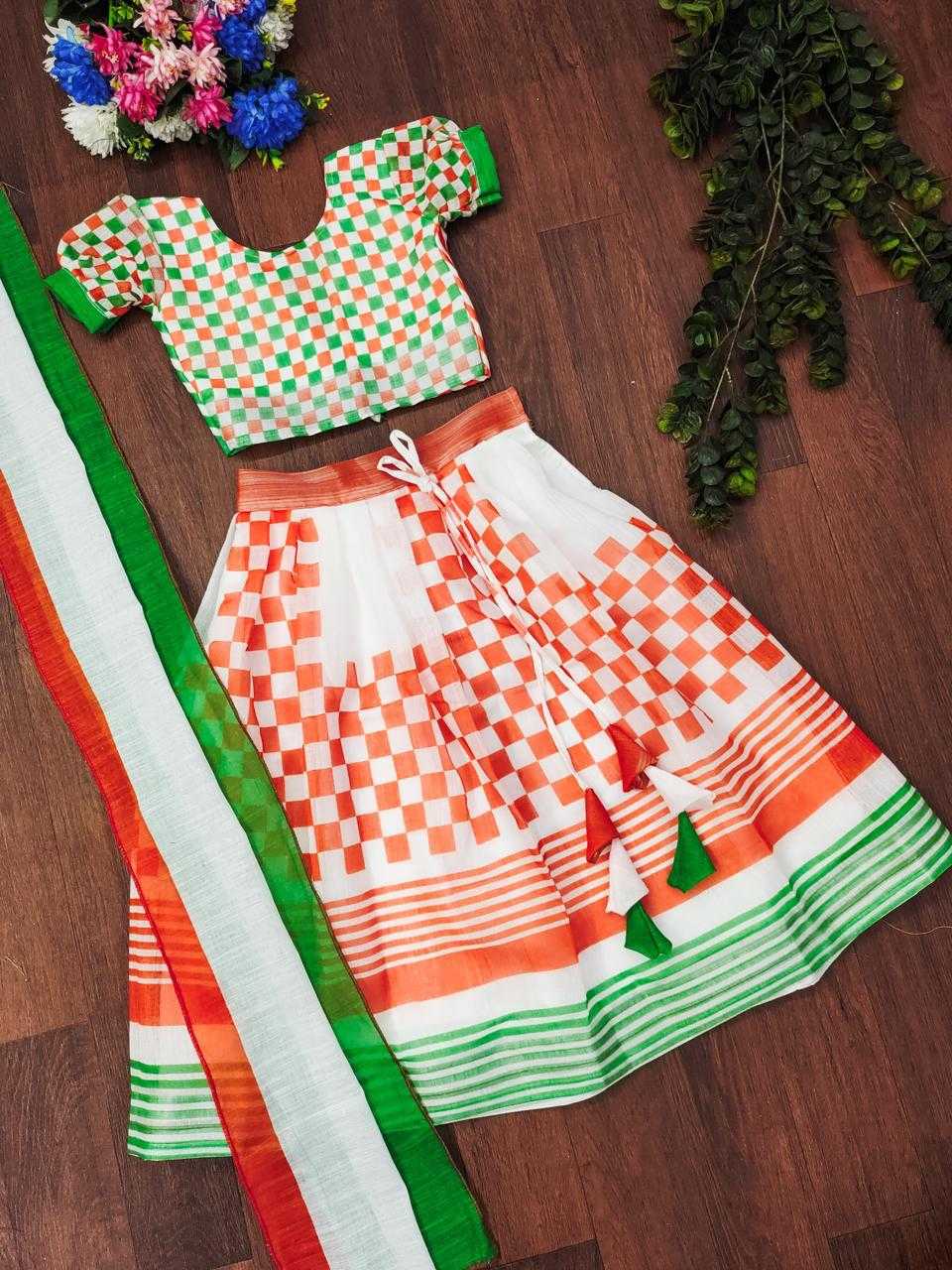 Ynf Cotton KESH503 8022 Kids Wear Festive Collections Wholesale Kids Lehenga Indian Wear For Kids Republic Day Collections Manufacturer- Kapda Export