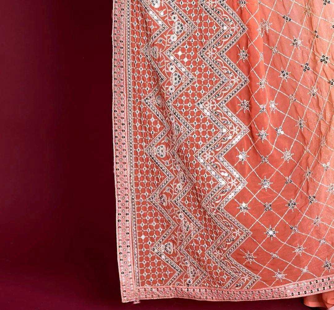 Ynf Faux Georgette KESH556 306 Sarees Wholesale Sequence Sarees Heavy Sarees Manufacturer- Kapda Export