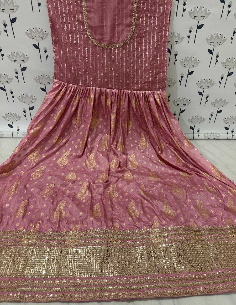 Ynf Georgette RIN131 5296 Suits & Dresses Wholesale Anarkali Suits Semi Stitched Suits Semi-Stitched Suits Manufacturer- Kapda Export