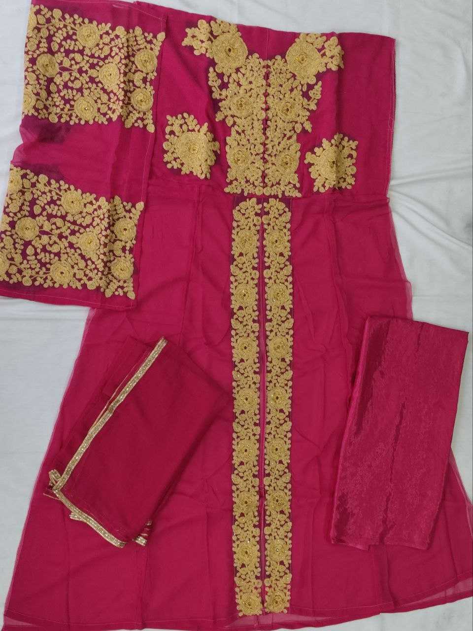 Ynf Georgette RIN131 8001 Kurti Bollywood Collections Wholesale Kurti Bottom With Dupatta Shamita Shetty Manufacturer- Kapda Export