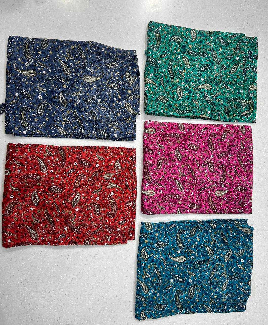 Ynf Heavy Crepe RIN125 Kaftan vol 2.0 Kurti Wholesale Kaftan Kurtis Manufacturer- Kapda Export