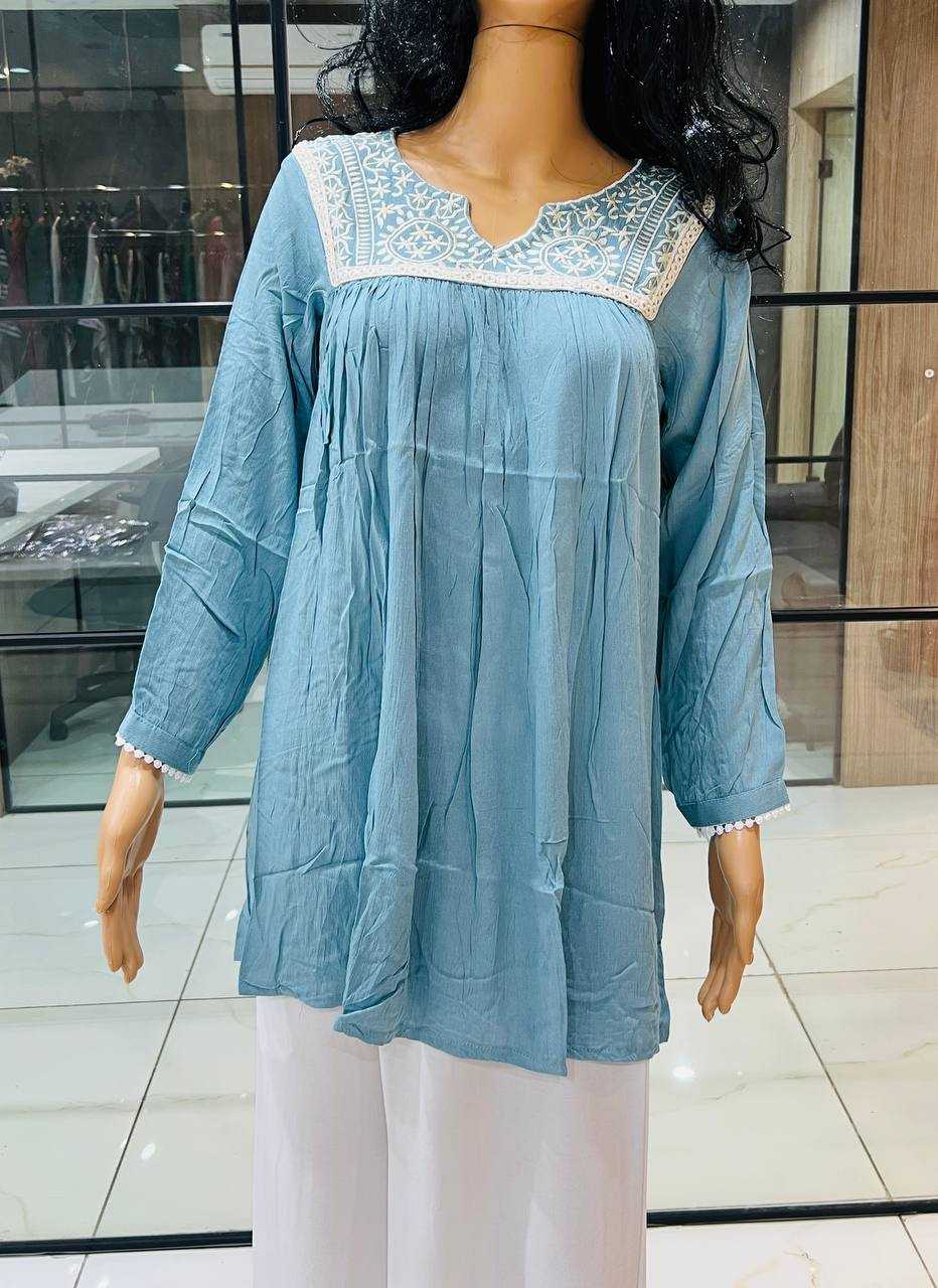 Ynf Heavy Rayon RIN125 Tunic Nx Western Wears Wholesale Ladies Shorts Manufacturer- Kapda Export