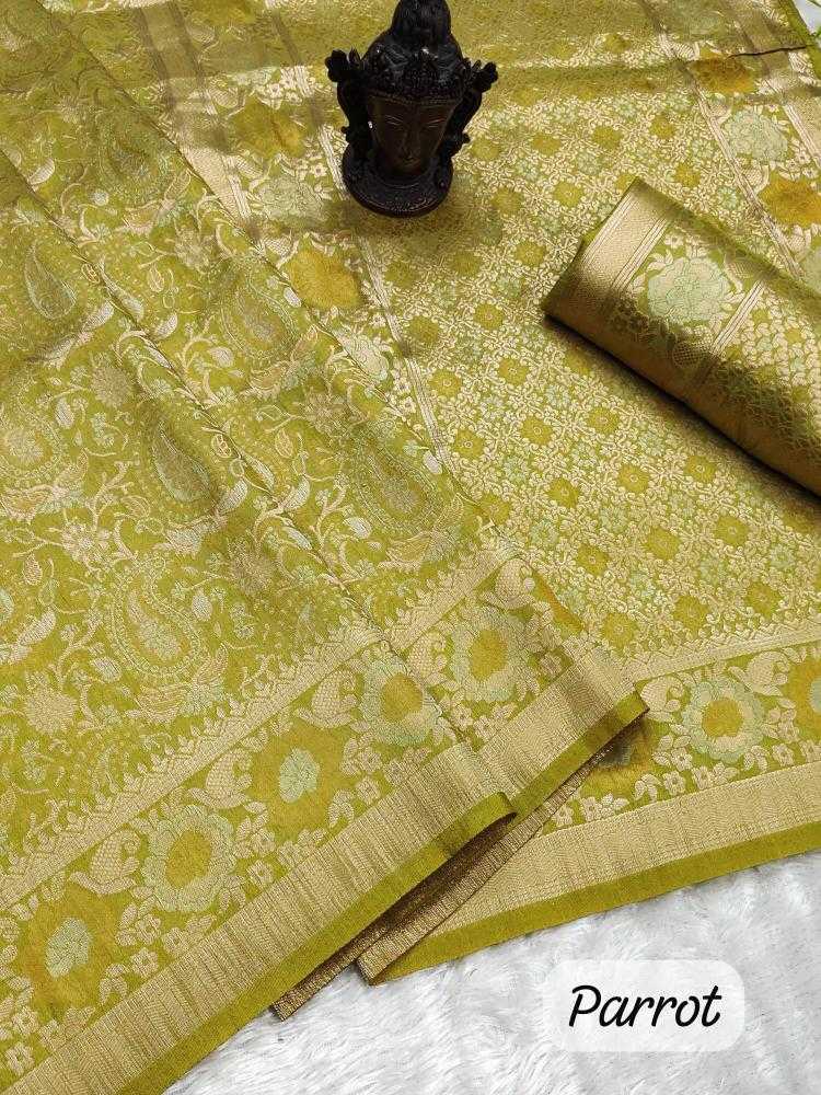 Ynf Kanjivaram Silk RIN118 ON ALL Silk Sarees Wholesale Brocade Sarees Kanjivaram Silk Sarees Silk Sarees For Weddings Manufacturer- Kapda Export