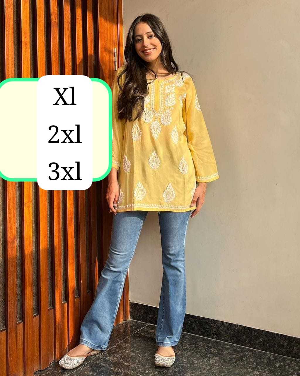 Ynf Rayon KESH502 Chikan Tops Kurti Wholesale Rayon Kurtis Embroidered Kurtis Chikan Kurti Manufacturer- Kapda Export