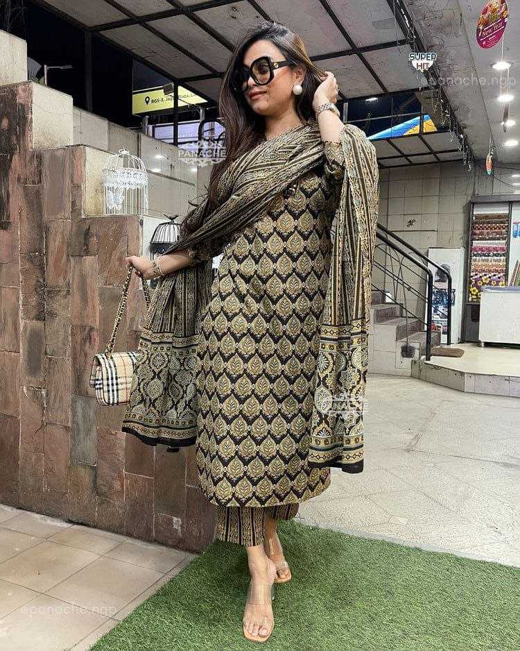 Ynf Rayon KESH536 Rakshabandan Suits & Dresses Wholesale Printed Suits Cotton Suits Black Salwar Suit Manufacturer- Kapda Export