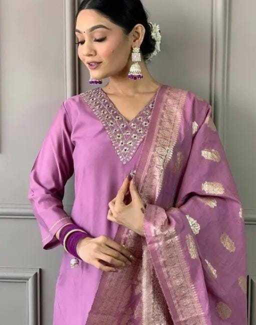 Ynf Rayon RIN222 K4 Kids Wear Wholesale Top & Pant Embroidered Frock Kids Designer Frock Manufacturer- Kapda Export