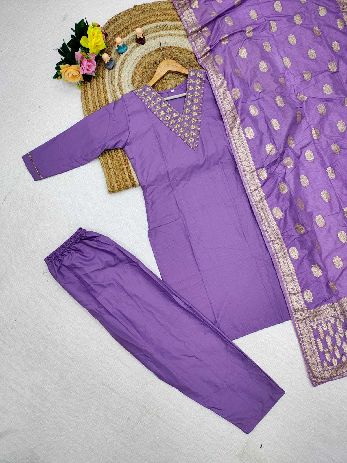 Ynf Rayon RIN222 K4 Kids Wear Wholesale Top & Pant Embroidered Frock Kids Designer Frock Manufacturer- Kapda Export