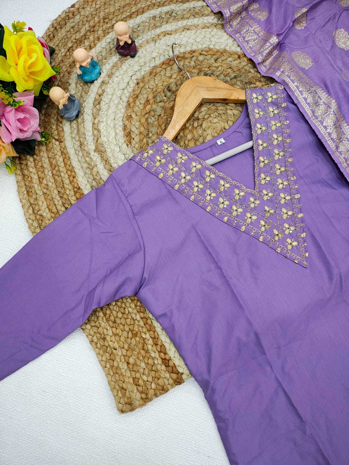 Ynf Rayon RIN222 K4 Kids Wear Wholesale Top & Pant Embroidered Frock Kids Designer Frock Manufacturer- Kapda Export