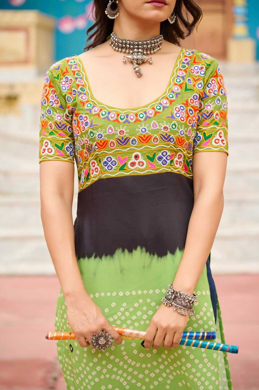 Ynf Reyon Cotton KESH489 1190 Kurti Wholesale Printed Kurtis Half Sleeve Kurtis Round Neck Kurtis Manufacturer- Kapda Export