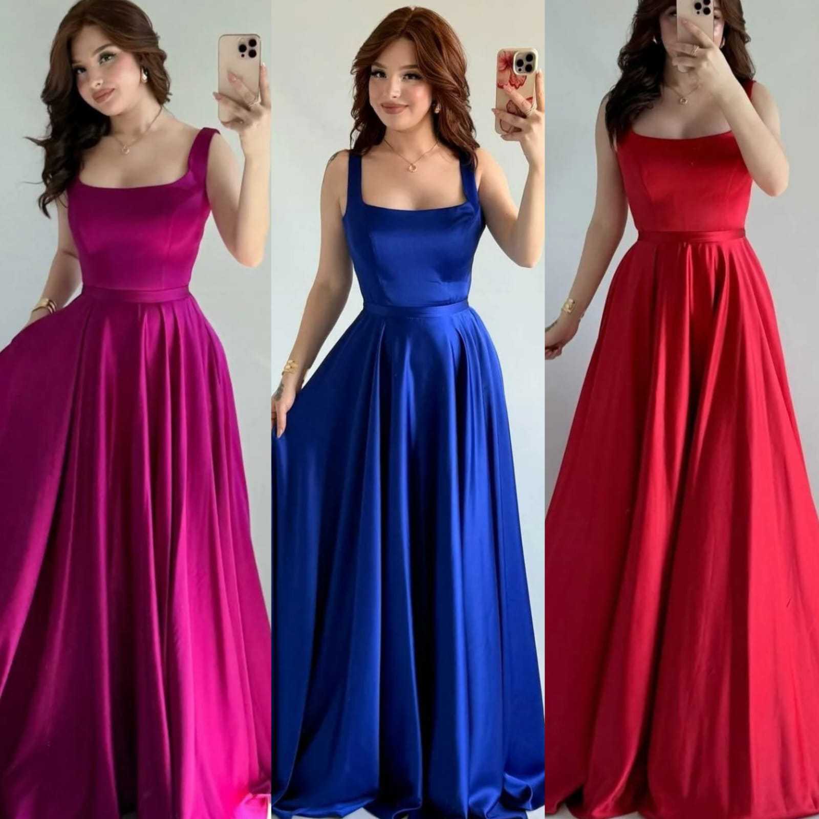 Ynf Satin RIN157 2151 Gowns Plus Size Collections Wholesale Party Gowns Designer Gowns Satin Gowns Manufacturer- Kapda Export