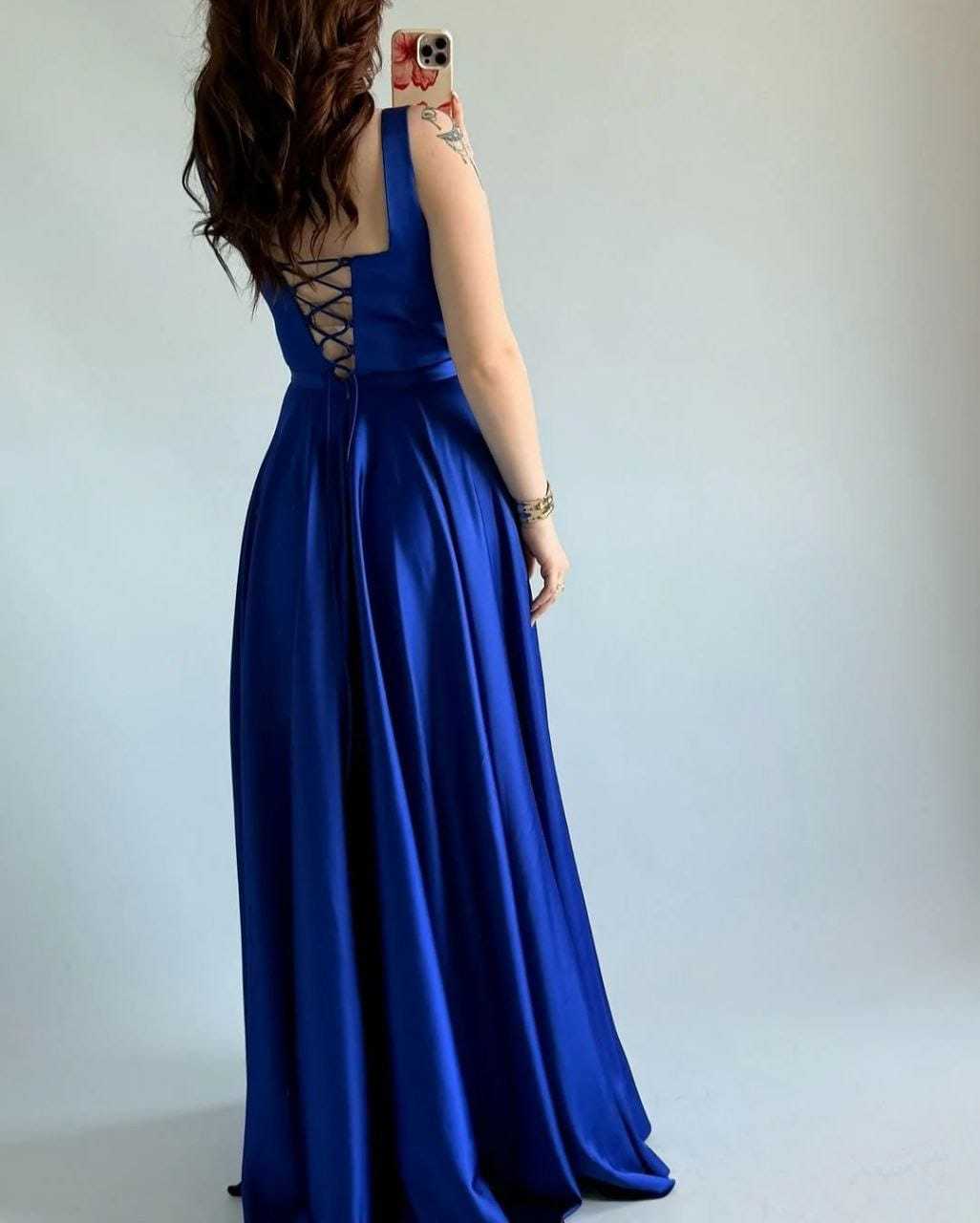 Ynf Satin RIN157 2151 Gowns Plus Size Collections Wholesale Party Gowns Designer Gowns Satin Gowns Manufacturer- Kapda Export