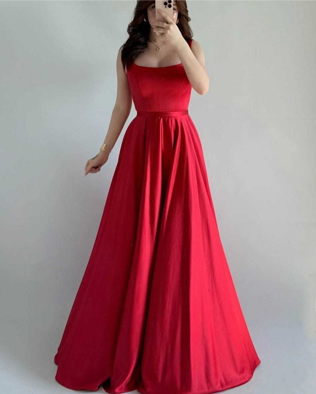 Ynf Satin RIN157 2151 Gowns Plus Size Collections Wholesale Party Gowns Designer Gowns Satin Gowns Manufacturer- Kapda Export