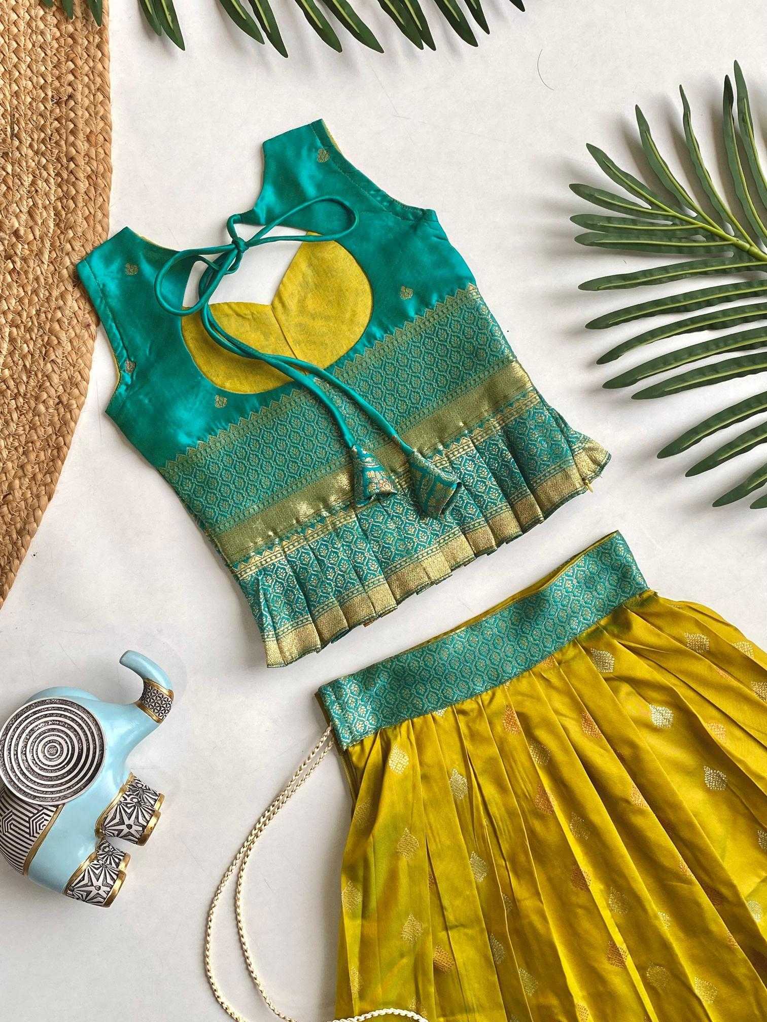 Ynf Silk KESH249 K Amisha Kids Wear Wholesale Kids Lehenga Kids Lehenga Choli Baby Girl Lehenga Manufacturer- Kapda Export