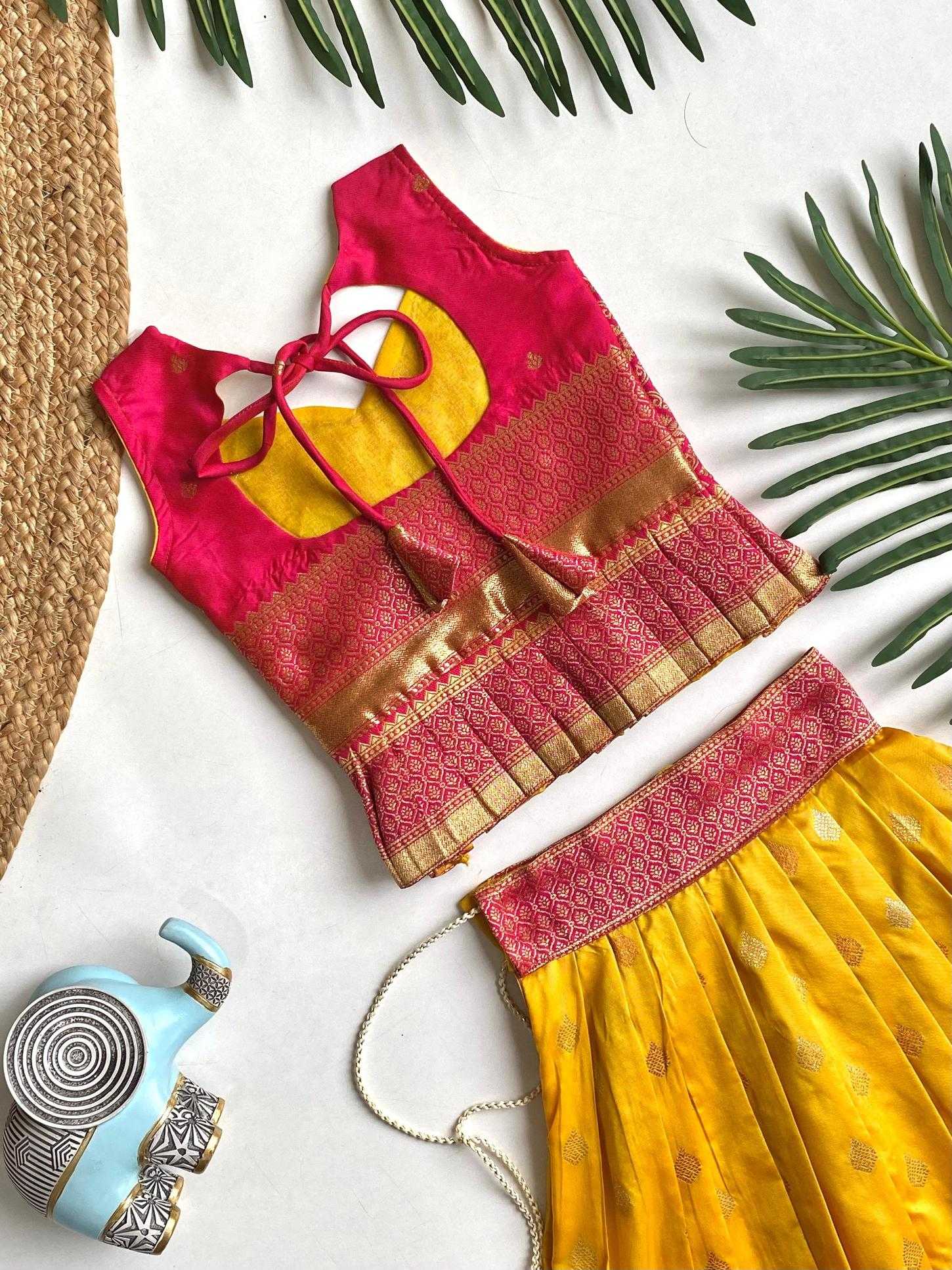 Ynf Silk KESH249 K Amisha Kids Wear Wholesale Kids Lehenga Kids Lehenga Choli Baby Girl Lehenga Manufacturer- Kapda Export