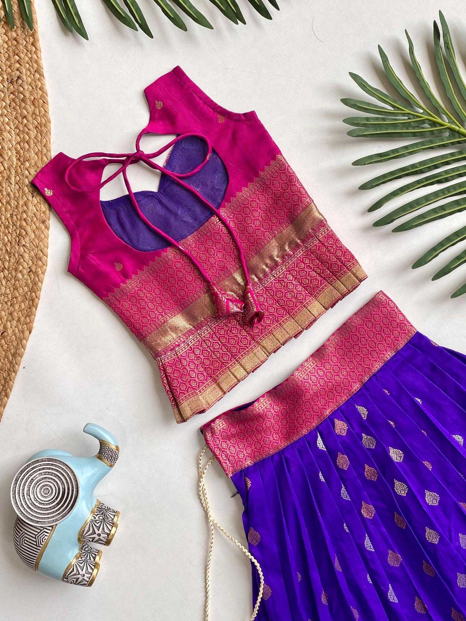 Ynf Silk KESH249 K Amisha Kids Wear Wholesale Kids Lehenga Kids Lehenga Choli Baby Girl Lehenga Manufacturer- Kapda Export