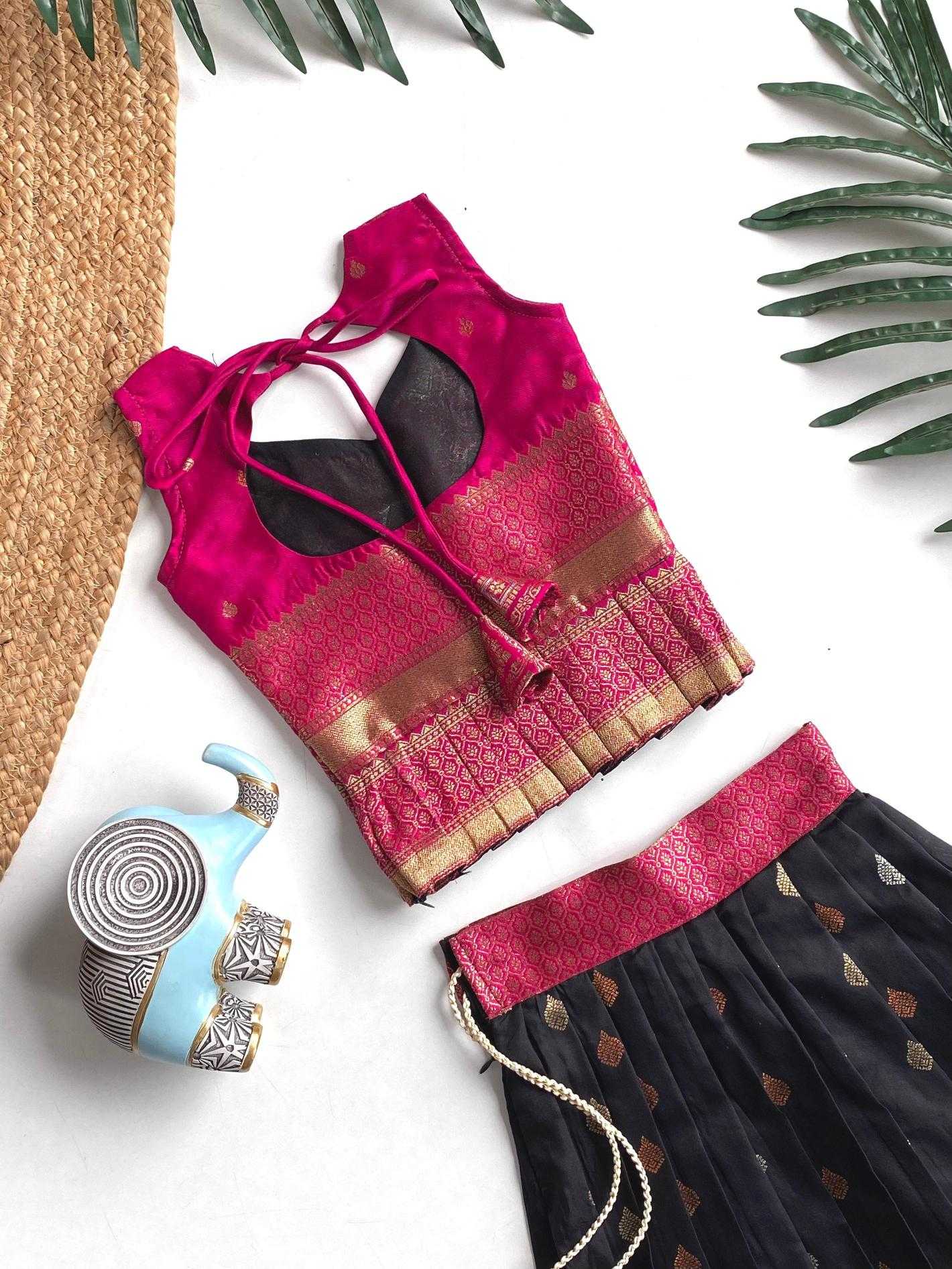 Ynf Silk KESH249 K Amisha Kids Wear Wholesale Kids Lehenga Kids Lehenga Choli Baby Girl Lehenga Manufacturer- Kapda Export