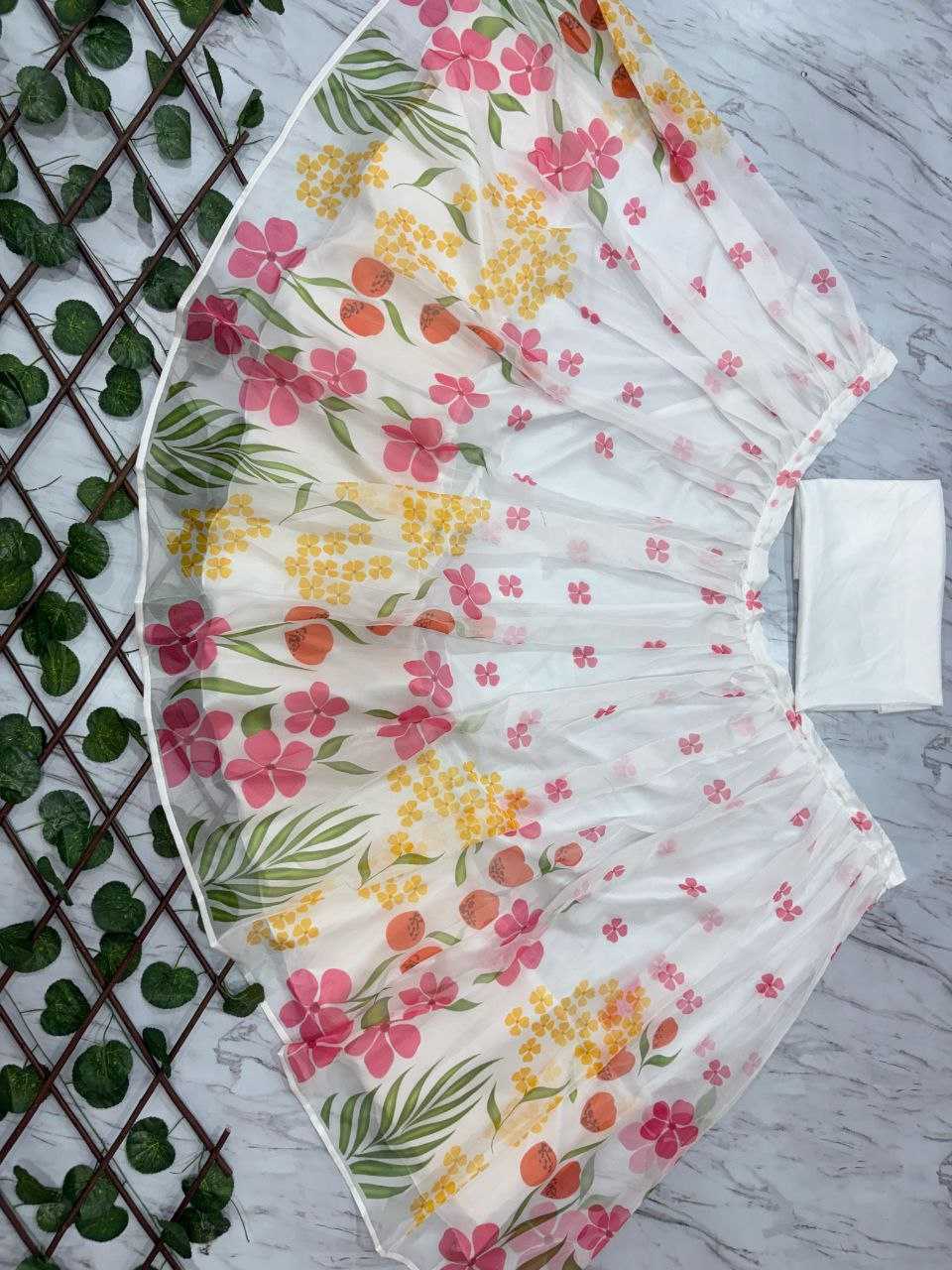 Ynf Silk KESH508 1052 Lehengas Wholesale Fancy Lehenga Printed Lehenga White Lehenga Manufacturer- Kapda Export