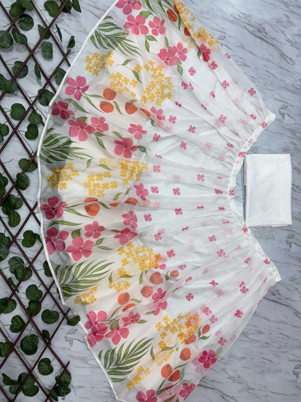 Ynf Silk KESH508 1052 Lehengas Wholesale Fancy Lehenga Printed Lehenga White Lehenga Manufacturer- Kapda Export