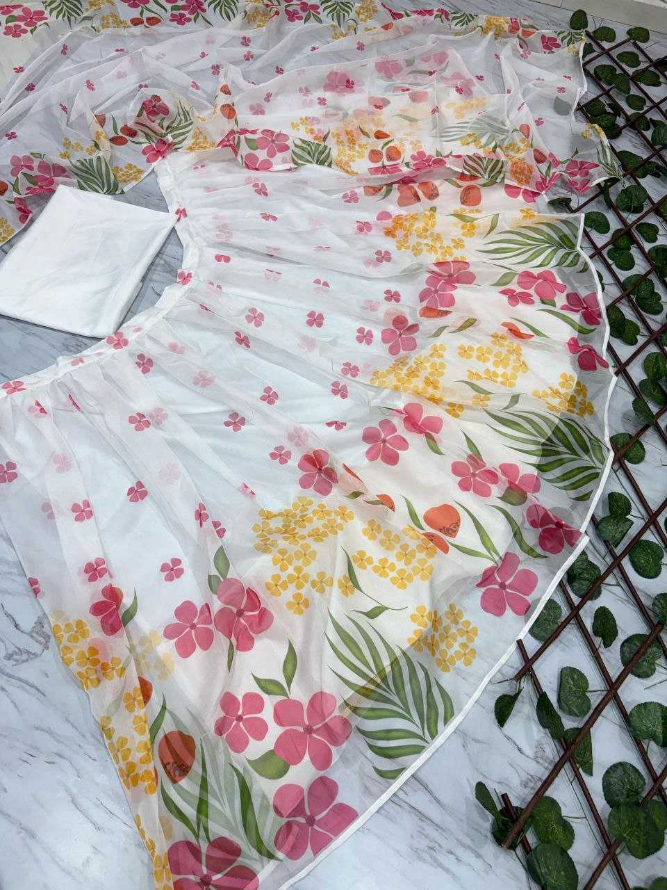 Ynf Silk KESH508 1052 Lehengas Wholesale Fancy Lehenga Printed Lehenga White Lehenga Manufacturer- Kapda Export