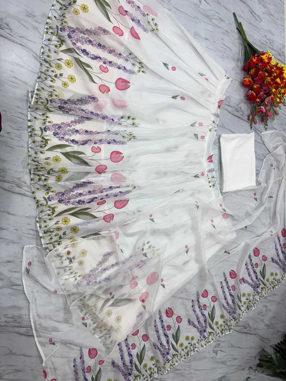 Ynf Silk KESH508 1061 Lehengas Wholesale Fancy Lehenga Printed Lehenga White Lehenga Manufacturer- Kapda Export