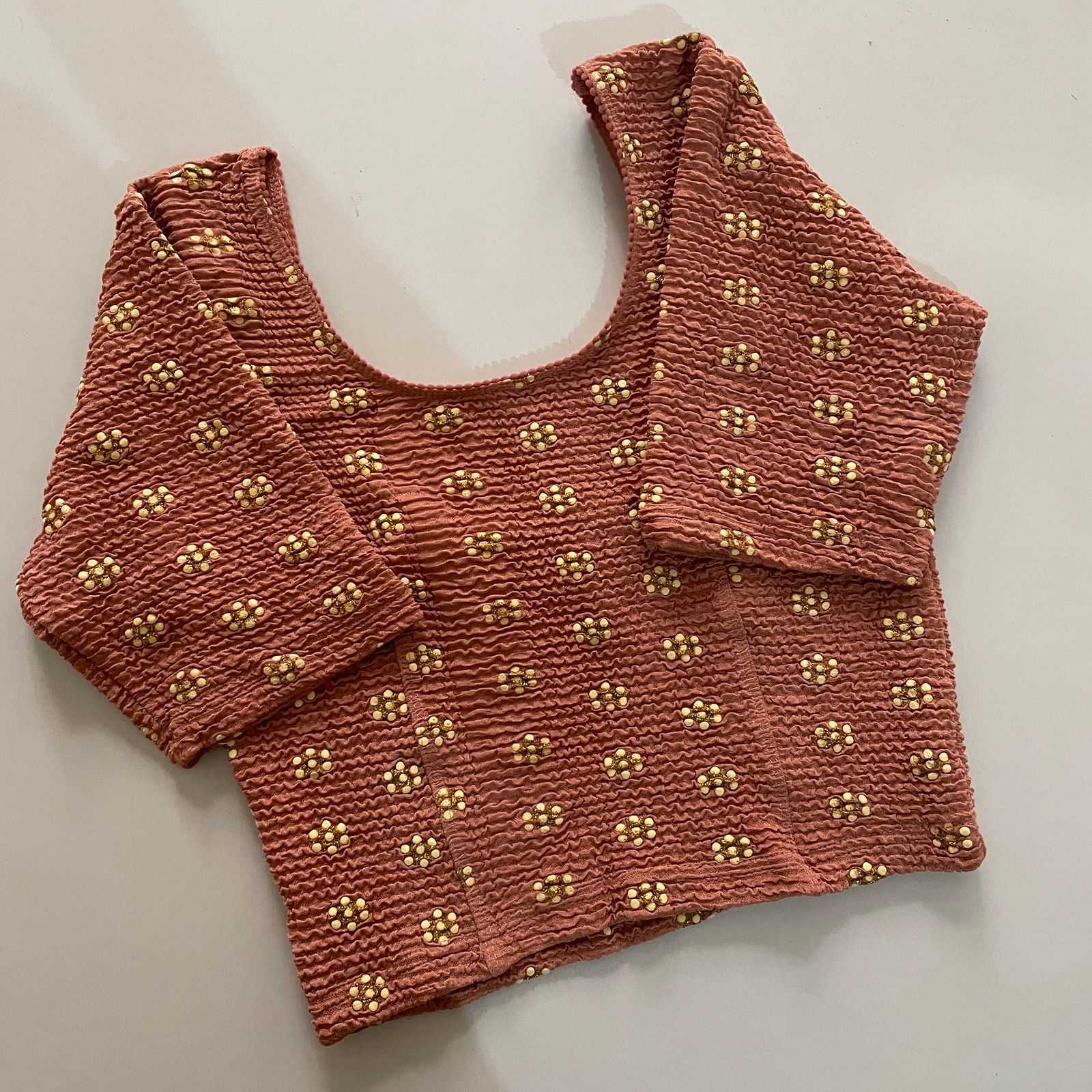 Ynf Soft Gold Crush KESH426 DWITI Readymade Blouses Wholesale Designer Blouse Stretchable Blouse Party Wear Blouse Manufacturer- Kapda Export