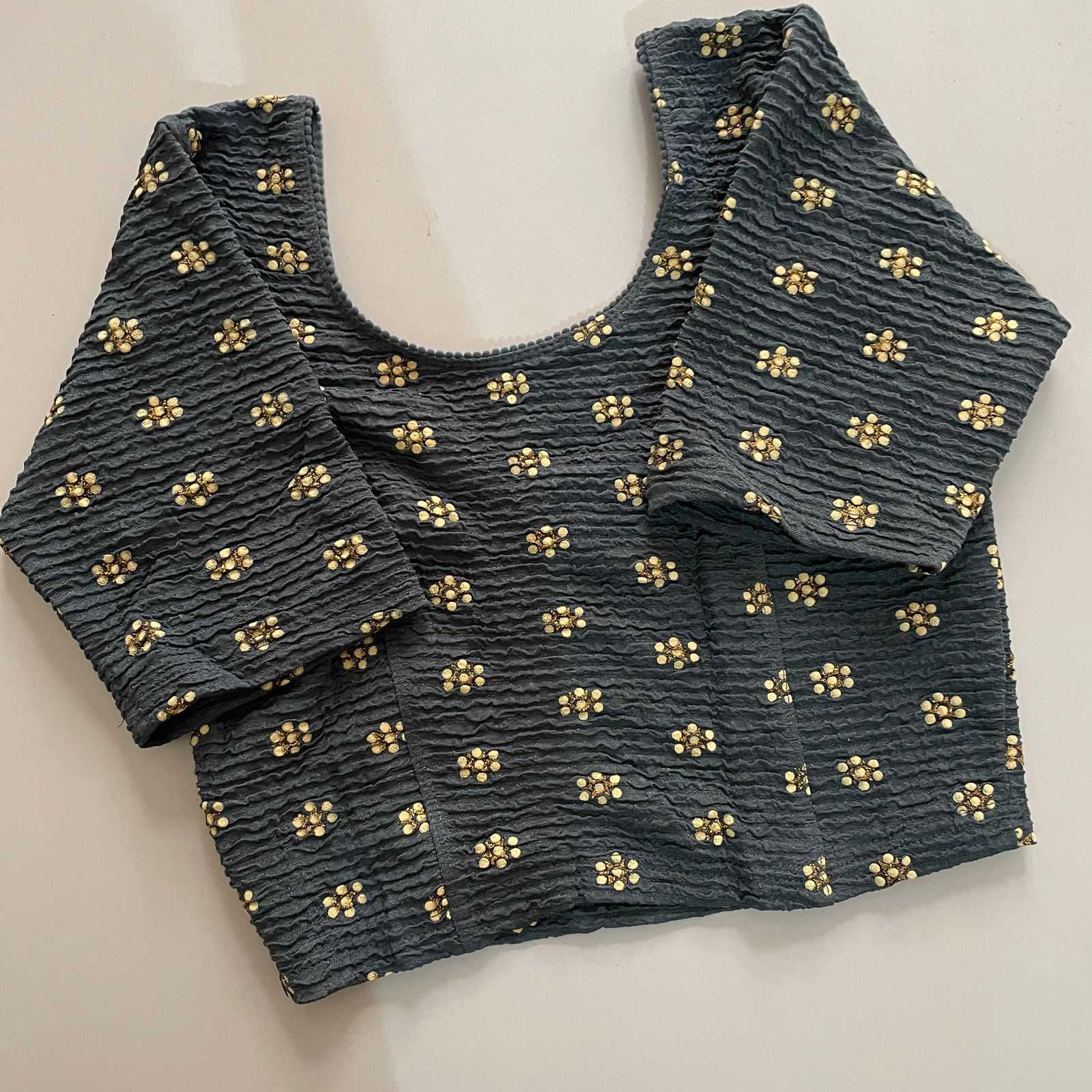 Ynf Soft Gold Crush KESH426 DWITI Readymade Blouses Wholesale Designer Blouse Stretchable Blouse Party Wear Blouse Manufacturer- Kapda Export