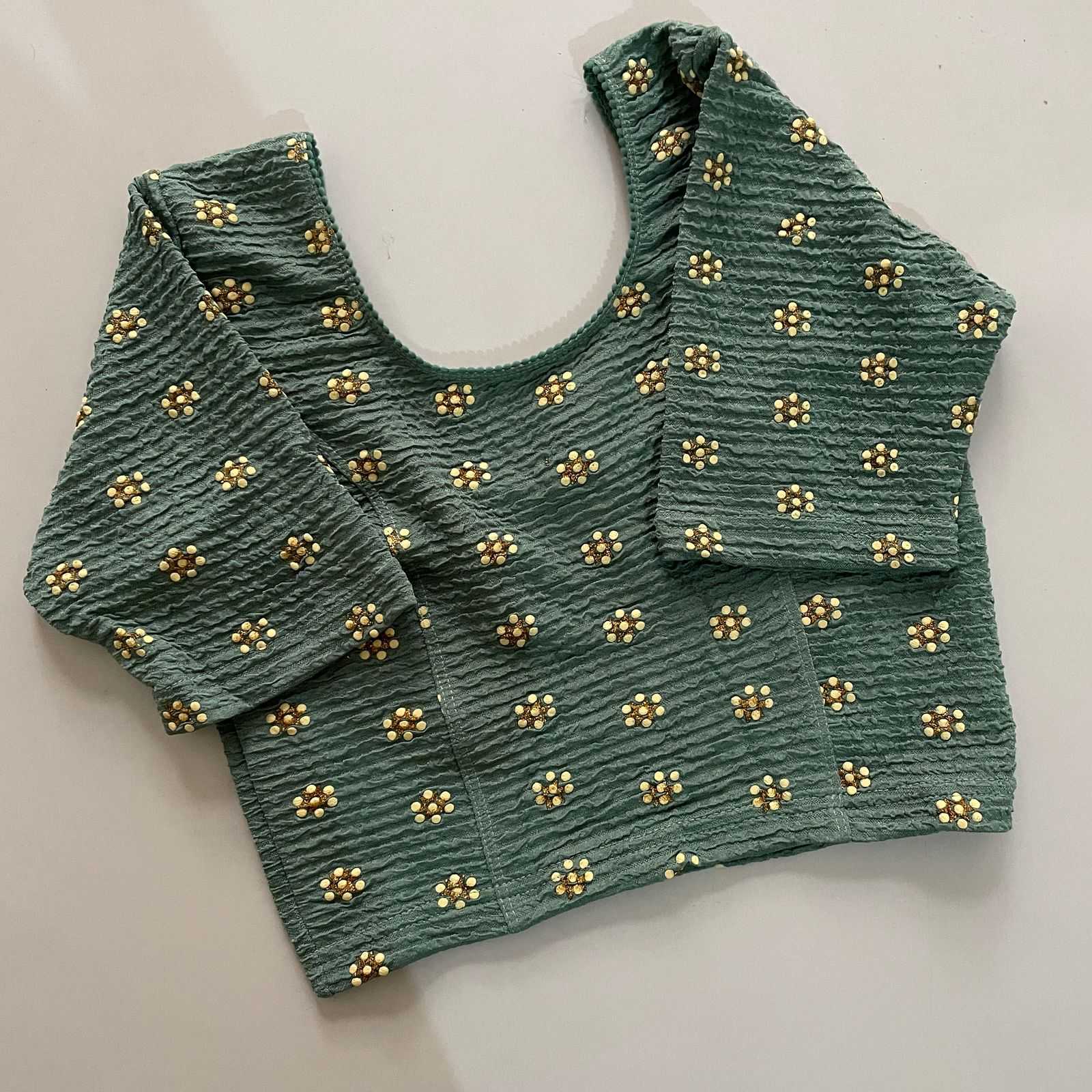 Ynf Soft Gold Crush KESH426 DWITI Readymade Blouses Wholesale Designer Blouse Stretchable Blouse Party Wear Blouse Manufacturer- Kapda Export