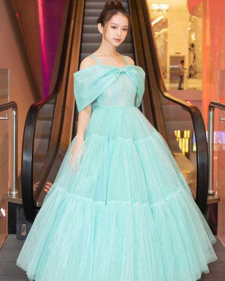 Ynf Soft Net RIN157 2144 Gowns Plus Size Collections Wholesale Party Gowns Net Gowns Ruffle Gowns Manufacturer- Kapda Export