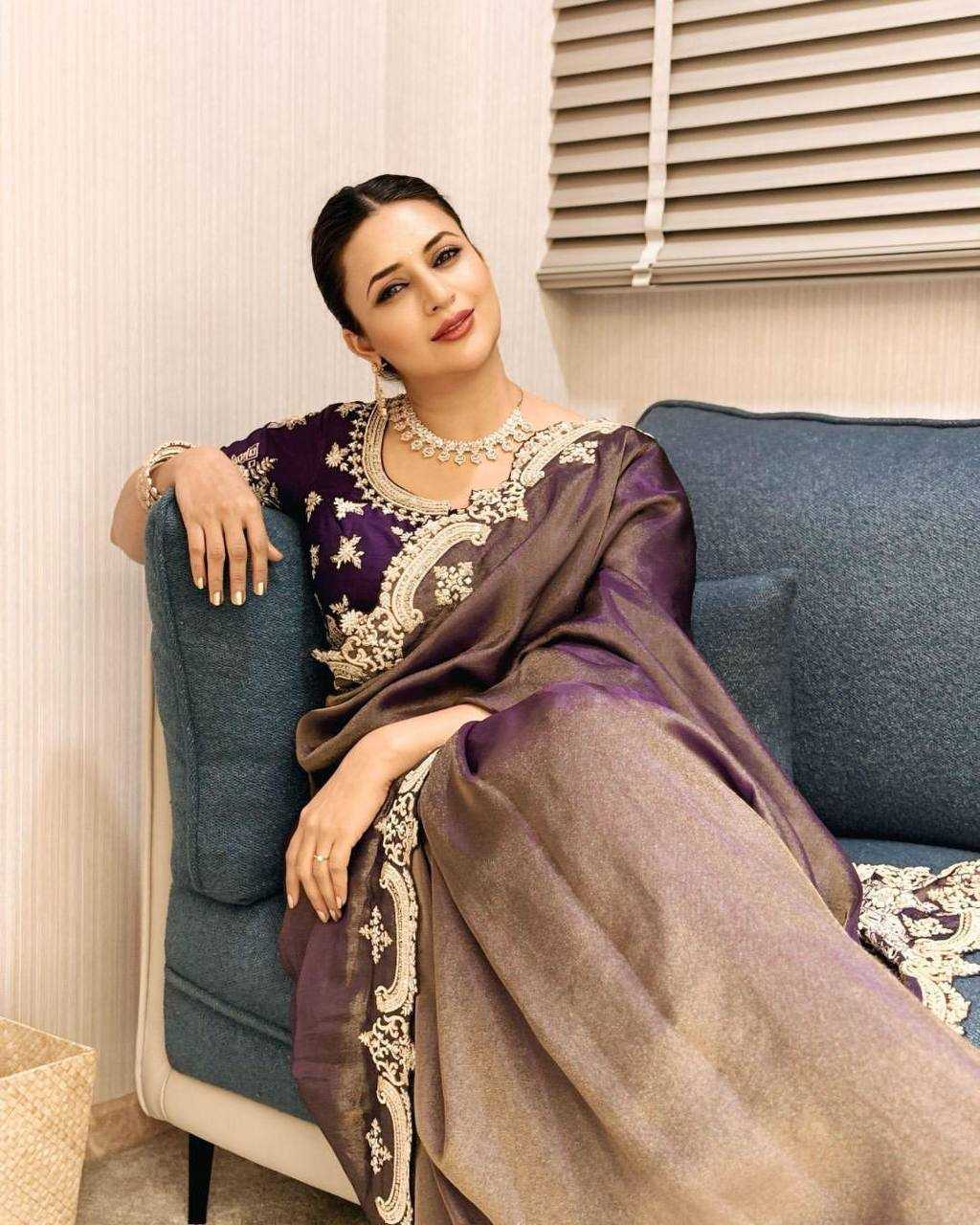 Ynf Soft Silk KESH151 5475 Sarees Bollywood Collections Festive Collections Wholesale Embroidered Sarees Silk Sarees Divyanka Tripathi Manufacturer- Kapda Export