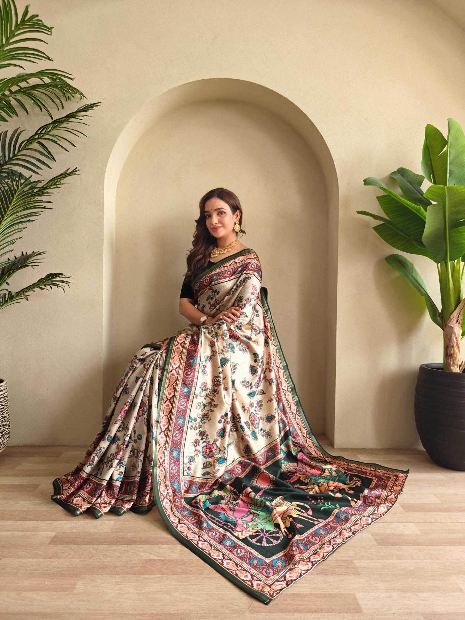 Ynf Soft Silk KESH249 Zalak Silk Sarees Wedding Collections Festive Collections Wholesale Soft Silk Sarees Brocade Sarees Printed Silk Saree Manufacturer- Kapda Export