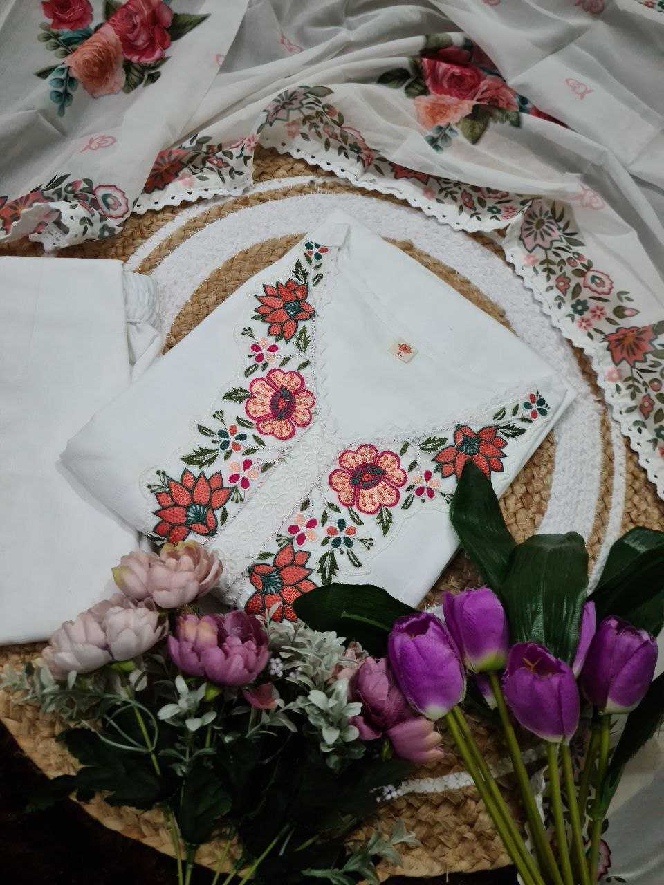 Ynf Viscose Rayon KESH529 ZOYA Suits & Dresses Wedding Collections Festive Collections Wholesale Embroidered Suits White Salwar Suit Wedding Outfits Manufacturer- Kapda Export