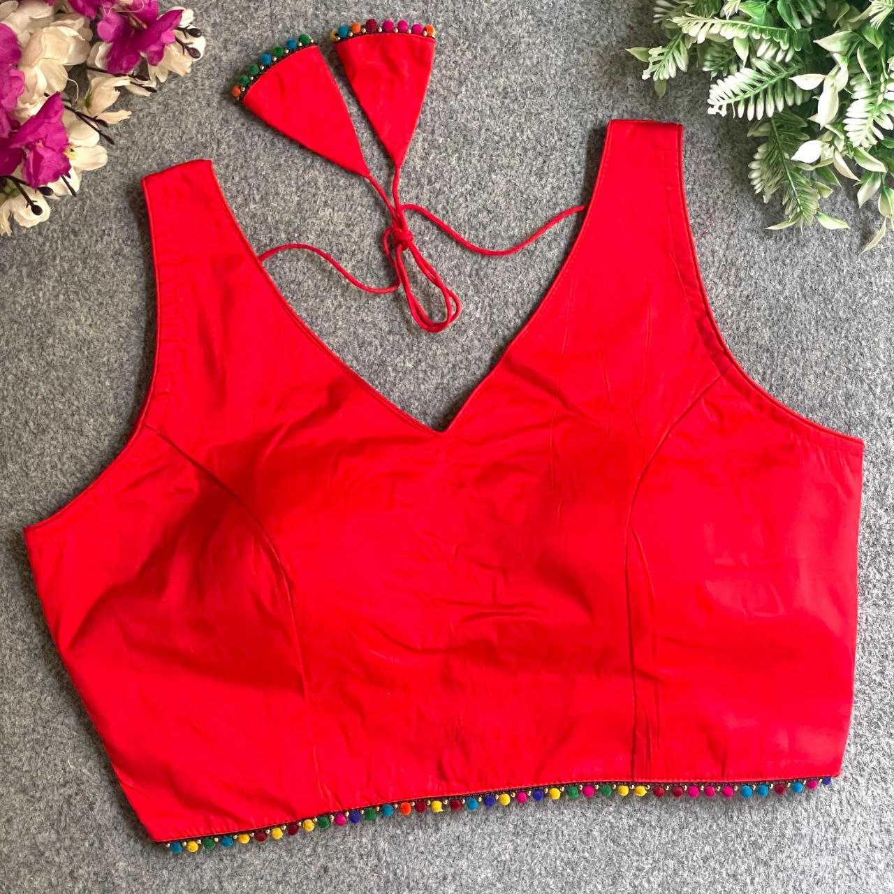 Ynf Banarasi Soft Silk KESH571 SHYAMA PRIRY Readymade Blouses Wholesale Blouse V-Neck Blouses Printed Blouse Manufacturer- Kapda Export