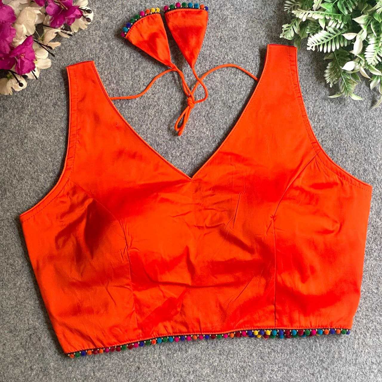 Ynf Banarasi Soft Silk KESH571 SHYAMA PRIRY Readymade Blouses Wholesale Blouse V-Neck Blouses Printed Blouse Manufacturer- Kapda Export