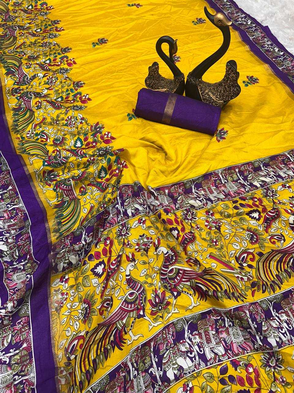 Ynf Banarasi Soft Silk KESH572 798 Silk Sarees Wholesale Banarasi Silk Sarees Pattu Sarees Kalamkari Silk Sarees Manufacturer- Kapda Export