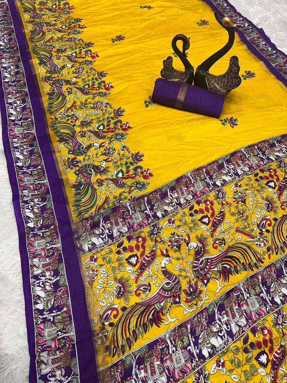 Ynf Banarasi Soft Silk KESH572 798 Silk Sarees Wholesale Banarasi Silk Sarees Pattu Sarees Kalamkari Silk Sarees Manufacturer- Kapda Export