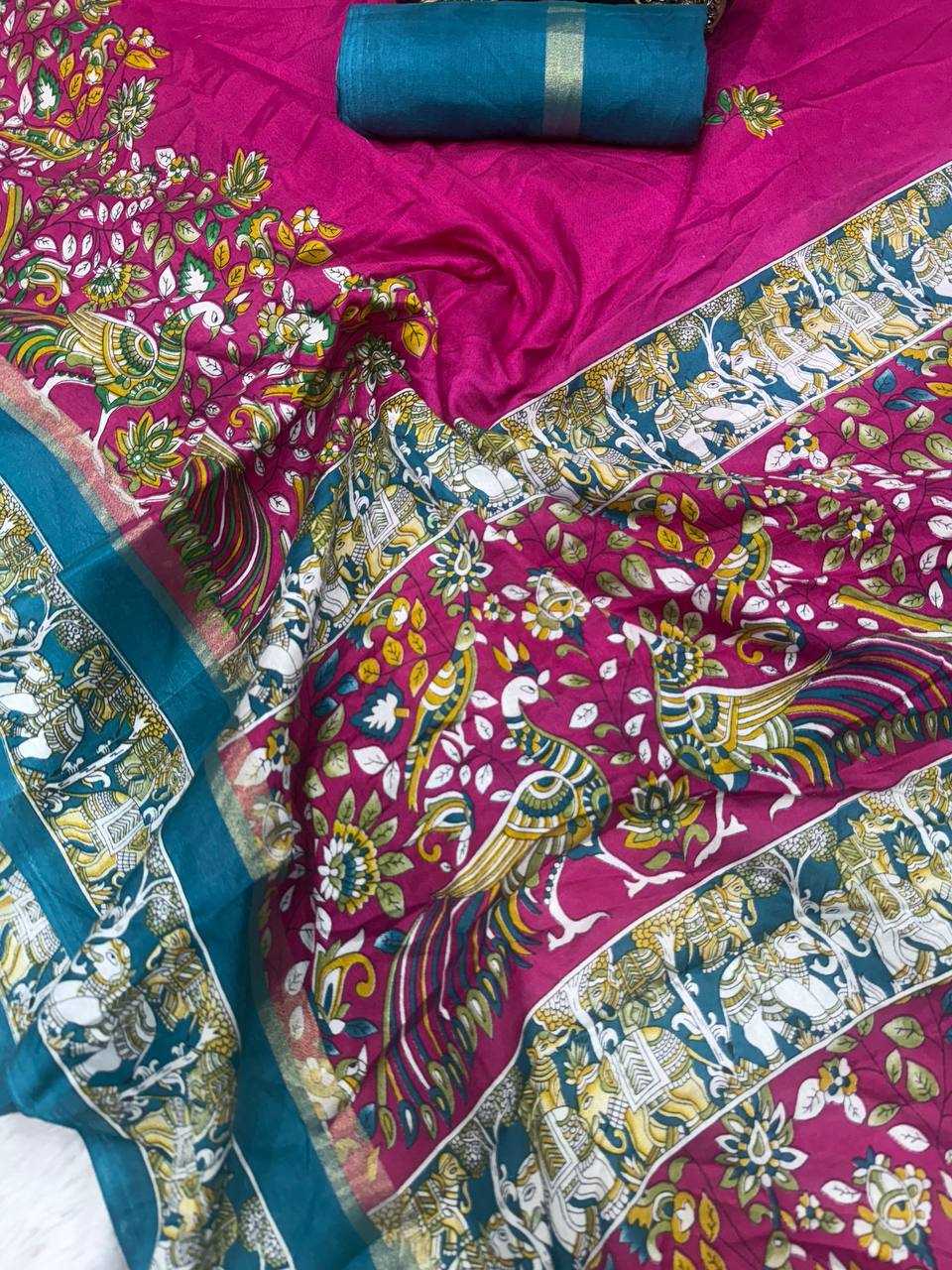 Ynf Banarasi Soft Silk KESH572 798 Silk Sarees Wholesale Banarasi Silk Sarees Pattu Sarees Kalamkari Silk Sarees Manufacturer- Kapda Export