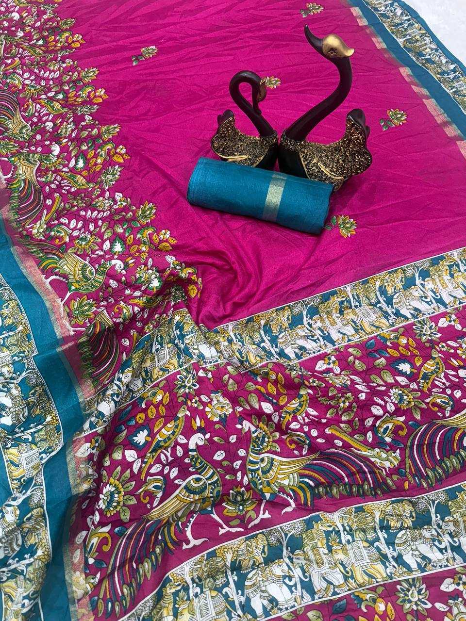 Ynf Banarasi Soft Silk KESH572 798 Silk Sarees Wholesale Banarasi Silk Sarees Pattu Sarees Kalamkari Silk Sarees Manufacturer- Kapda Export